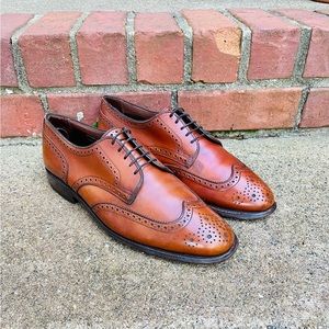 Beautiful Allen Edmonds Concord Brown Oxford Derby Shoes